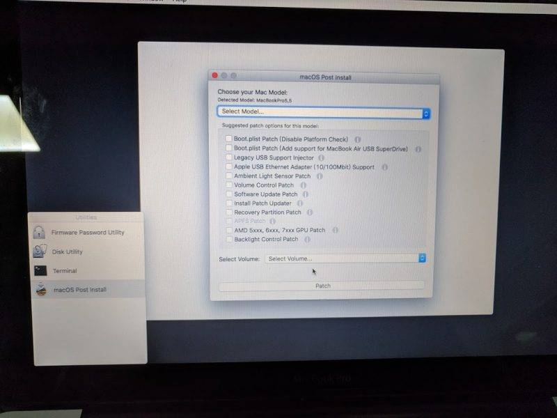 旧苹果笔记本用上最新 macOS 补丁方法-7