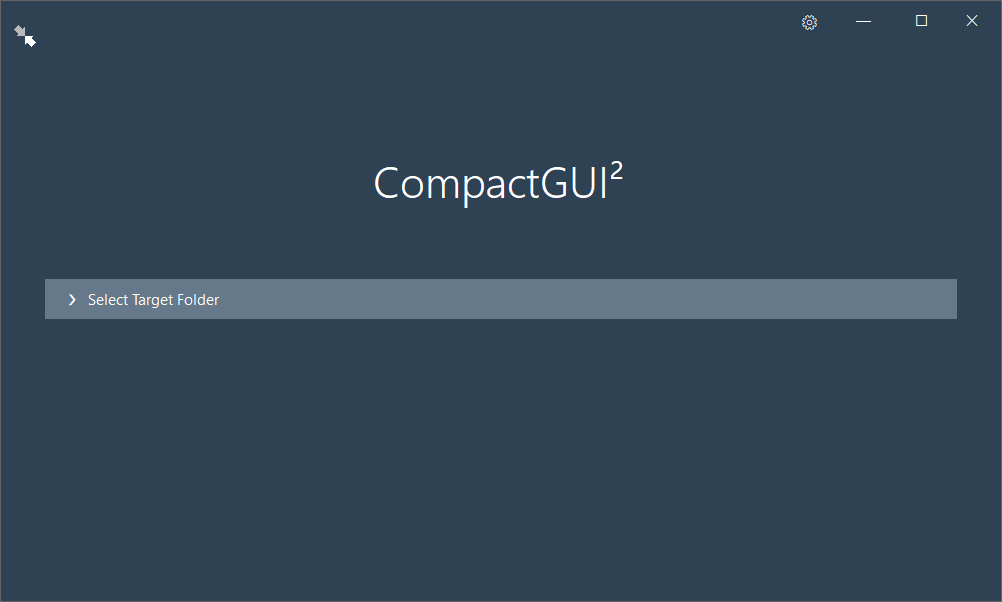 硬盘不够用？游戏体积压缩工具：CompactGUI-1
