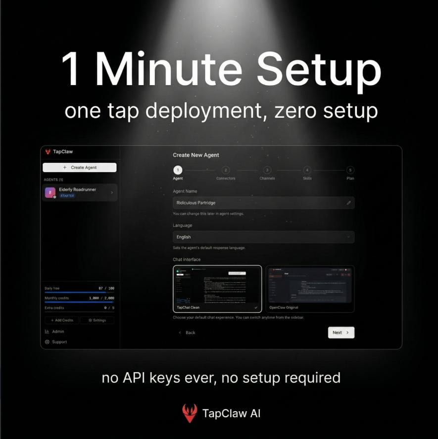 告别只会聊天的 AI:一分钟免费领养你的云端专属龙虾,看它全天候替你打工-7 告别只会聊天的 AI:一分钟免费领养你的云端专属龙虾,看它全天候替你打工-7