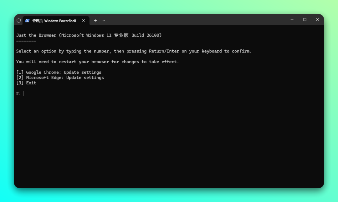 Just the Browser 一键净化浏览器！干掉 AI、广告、隐私收集，只留「纯粹浏览」-3